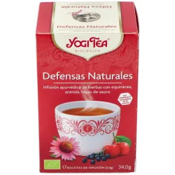 Yogi Tea Defensas Naturales, 17 sobres.