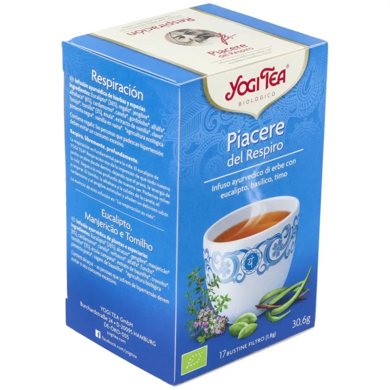 Yogi Tea Respiración 15 sobres | Farmacia Barata Yogi Tea Respiración 15 sobres | Farmacia Barata