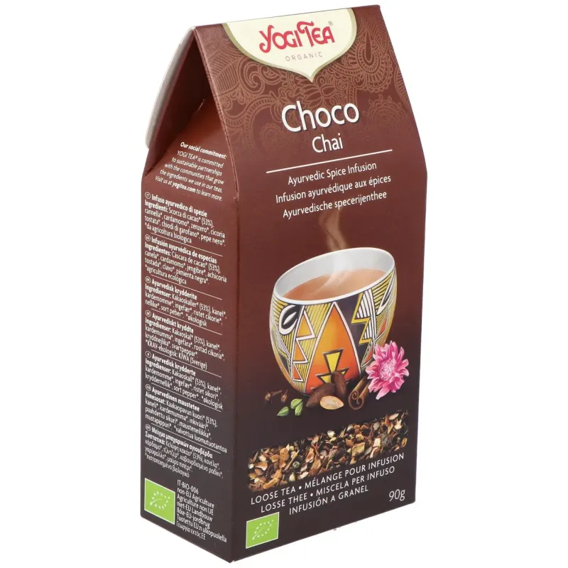 Yogi Tea Chocolate Chai 90 g | Farmacia Barata Yogi Tea Chocolate Chai 90 g | Farmacia Barata