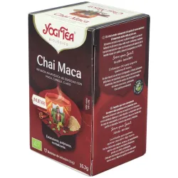 Yogi Tea Maca Chai Orgánico 17 sobres | Farmacia Barata