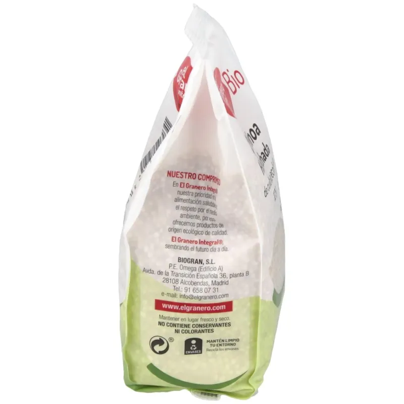 El Granero Quinoa Hinchada Bio 125g | Farmacia Barata El Granero Quinoa Hinchada Bio 125g | Farmacia Barata