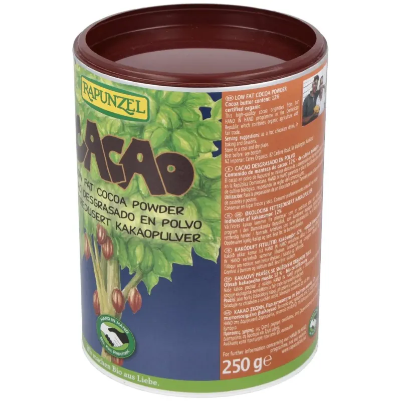 Cacao en Polvo Rapunzel 250 g | Farmacia Barata Cacao en Polvo Rapunzel 250 g | Farmacia Barata