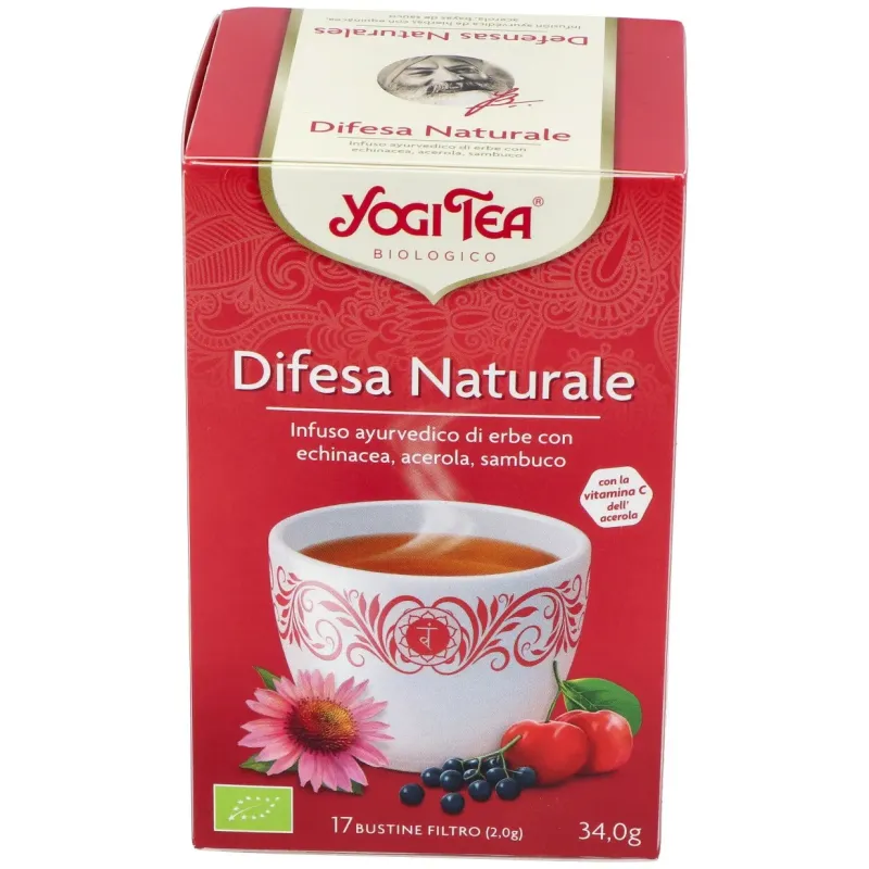 Yogi Tea Defensas Naturales, 17 Sobres | Farmacia Barata