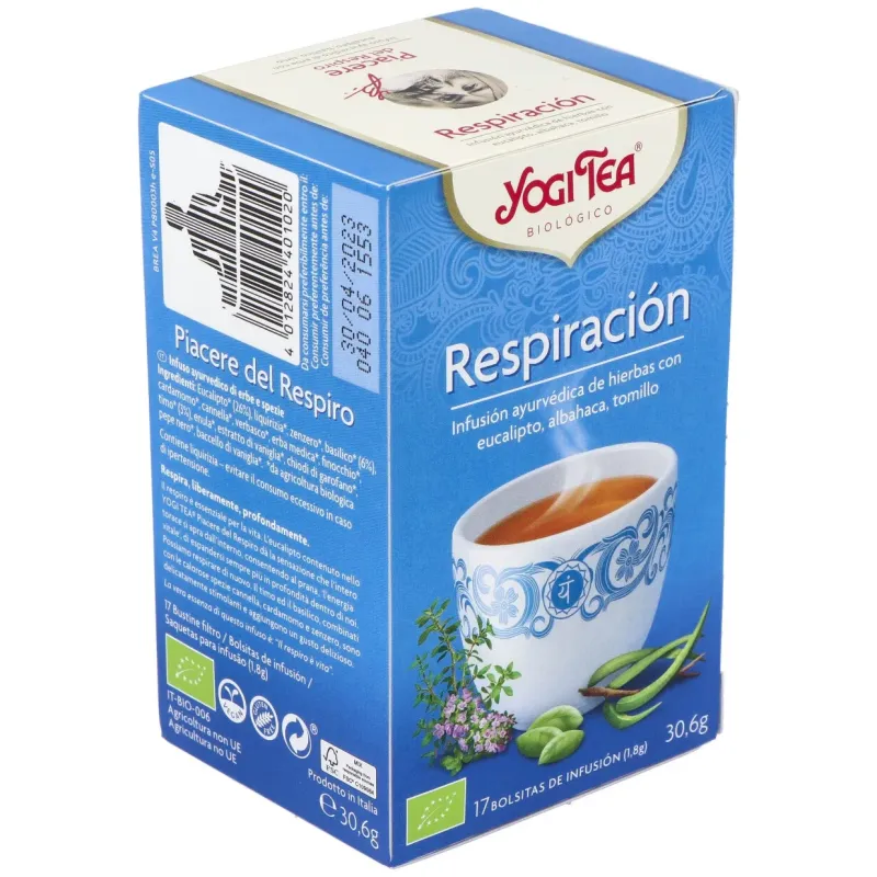 Yogi Tea Respiración 15 sobres | Farmacia Barata Yogi Tea Respiración 15 sobres | Farmacia Barata