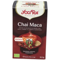 Yogi Tea Maca Chai Orgánico 17 sobres | Farmacia Barata