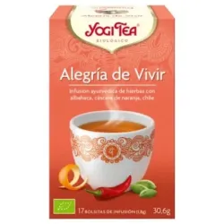Yogi Tea Alegría de Vivir, 15 sobres.