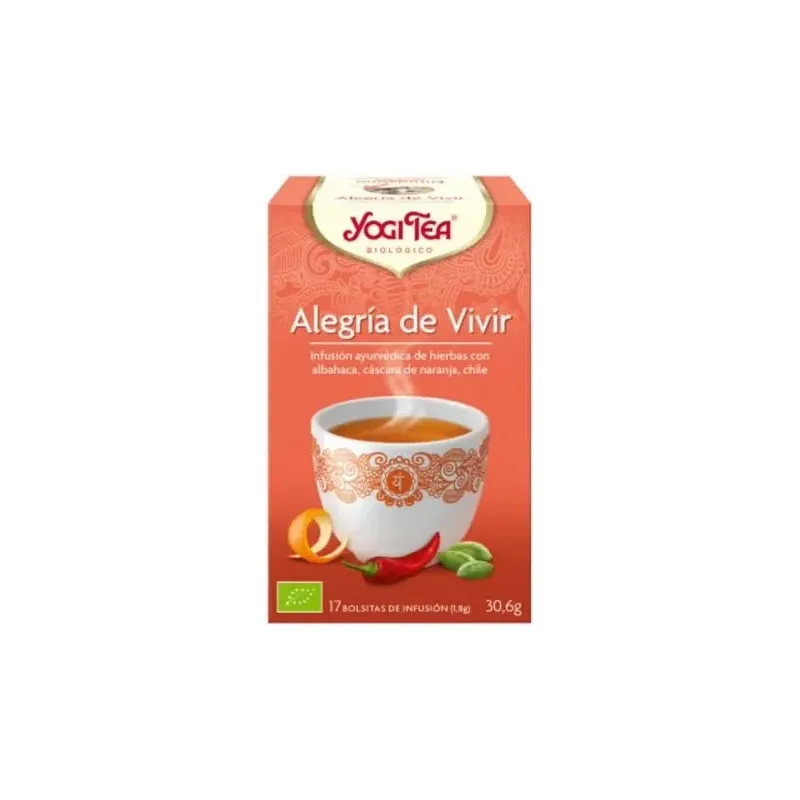 Yogi Tea Alegría de Vivir 15 sob | Farmacia Barata Yogi Tea Alegría de Vivir 15 sob | Farmacia Barata