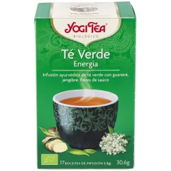 Yogi Tea Té Verde Energy, 17 sobresbio