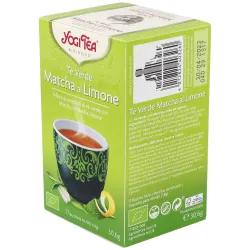 Yogi Tea Té Verde Matcha Limón 20 sobres | Farmacia Barata Yogi Tea Té Verde Matcha Limón 20 sobres | Farmacia Barata