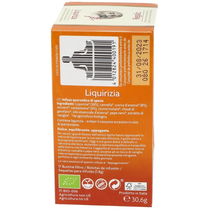 Yogi Tea Regaliz 17 sobres | Farmacia Barata