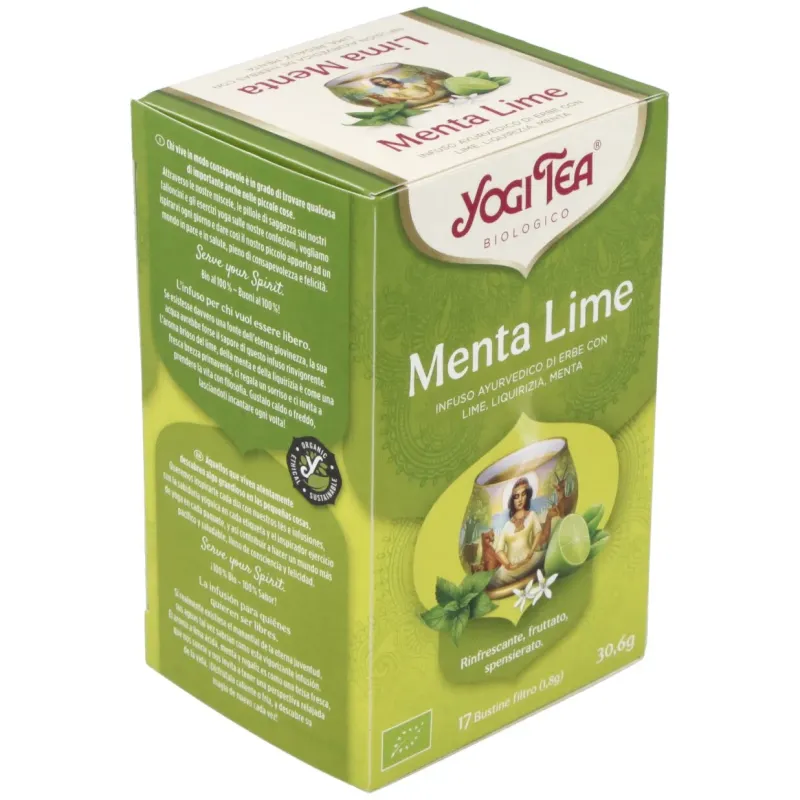 Yogi Tea Menta Lima 17 sobres | Farmacia Barata Yogi Tea Menta Lima 17 sobres | Farmacia Barata