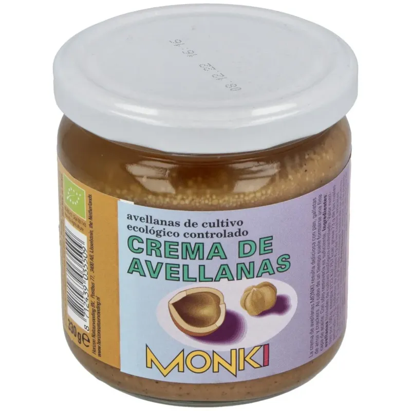 Crema de Avellana 330 g Eco Monki | Farmacia Barata Crema de Avellana 330 g Eco Monki | Farmacia Barata