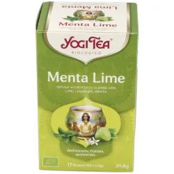 Yogi Tea Menta Lima 17 sobres | Farmacia Barata Yogi Tea Menta Lima 17 sobres | Farmacia Barata