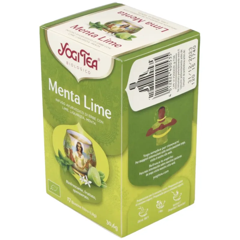 Yogi Tea Menta Lima 17 sobres | Farmacia Barata Yogi Tea Menta Lima 17 sobres | Farmacia Barata