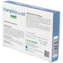 Neo Champiñón Sol 60 cápsulas | Farmacia Barata Neo Champiñón Sol 60 cápsulas | Farmacia Barata