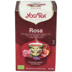 Yogi Tea Rosa, 17 sobres naturales.