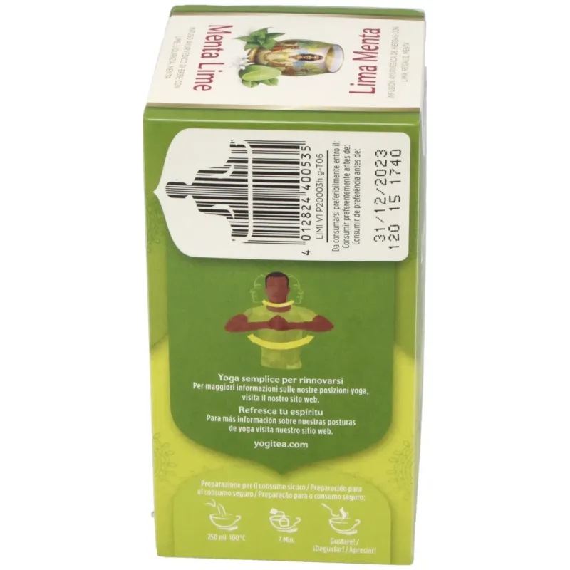 Yogi Tea Menta Lima 17 sobres | Farmacia Barata Yogi Tea Menta Lima 17 sobres | Farmacia Barata