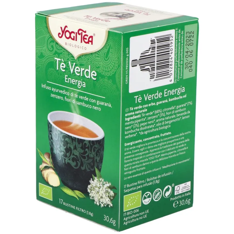 Yogi Tea Té Verde Energy | Farmacia Barata Yogi Tea Té Verde Energy | Farmacia Barata