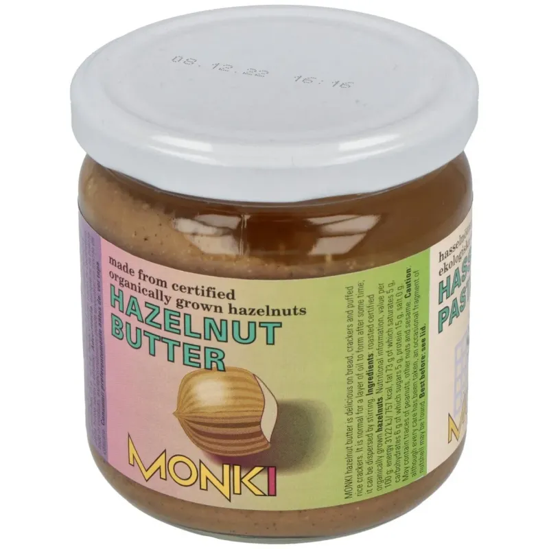 Crema de Avellana 330 g Eco Monki | Farmacia Barata Crema de Avellana 330 g Eco Monki | Farmacia Barata