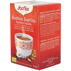 Yogi Tea Buenos Sueños Rooibos 20 Sobres | Farmacia Barata Yogi Tea Buenos Sueños Rooibos 20 Sobres | Farmacia Barata