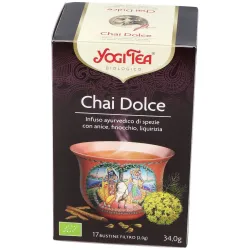 Yogi Tea Chai Dulce 17 sobres | Farmacia Barata Yogi Tea Chai Dulce 17 sobres | Farmacia Barata