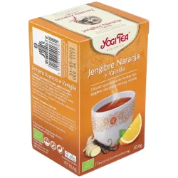 Yogi Tea Jengibre Naranja Vainilla | Farmacia Barata