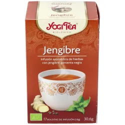 Yogi Tea Jengibre, 17 sobres.
