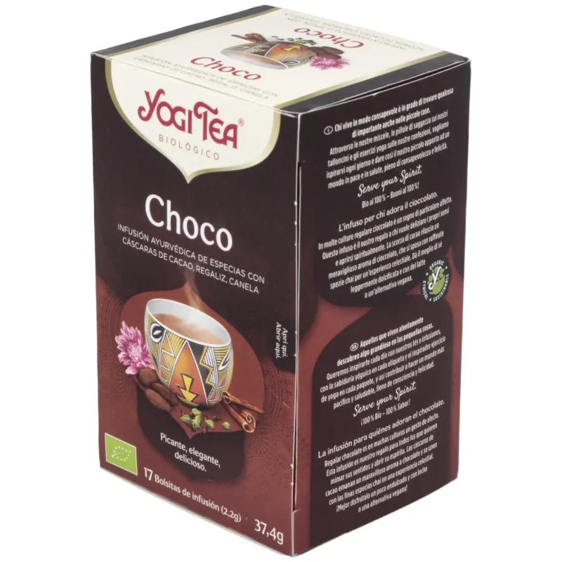 Yogi Tea Choco 17 sobres | Farmacia Barata Yogi Tea Choco 17 sobres | Farmacia Barata