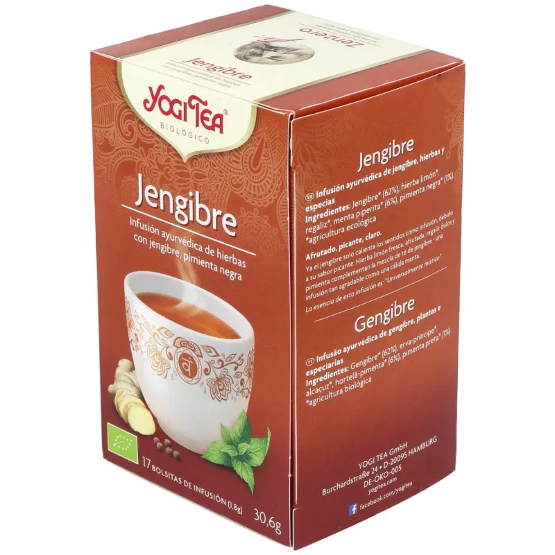 Yogi Tea Jengibre | Farmacia Barata Yogi Tea Jengibre | Farmacia Barata
