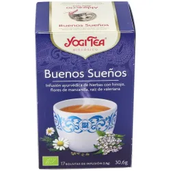 Yogi Tea Buenos Sueños, 17 bolsas