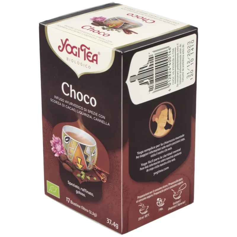 Yogi Tea Choco 17 sobres | Farmacia Barata Yogi Tea Choco 17 sobres | Farmacia Barata