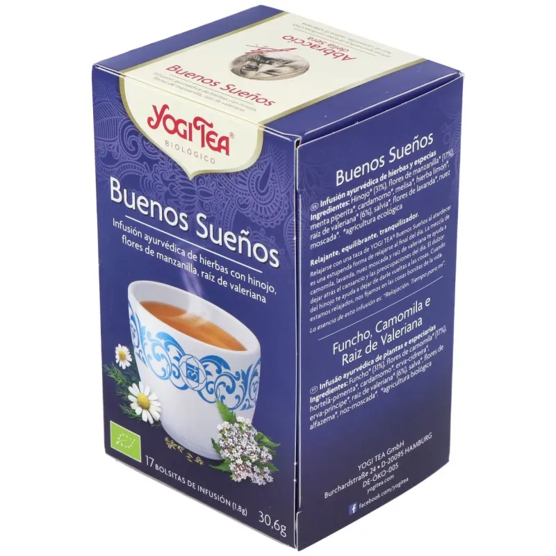 Yogi Tea Buenos Sueños | Farmacia Barata Yogi Tea Buenos Sueños | Farmacia Barata