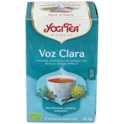 Yogi Tea Voz Clara, 17 sobres.