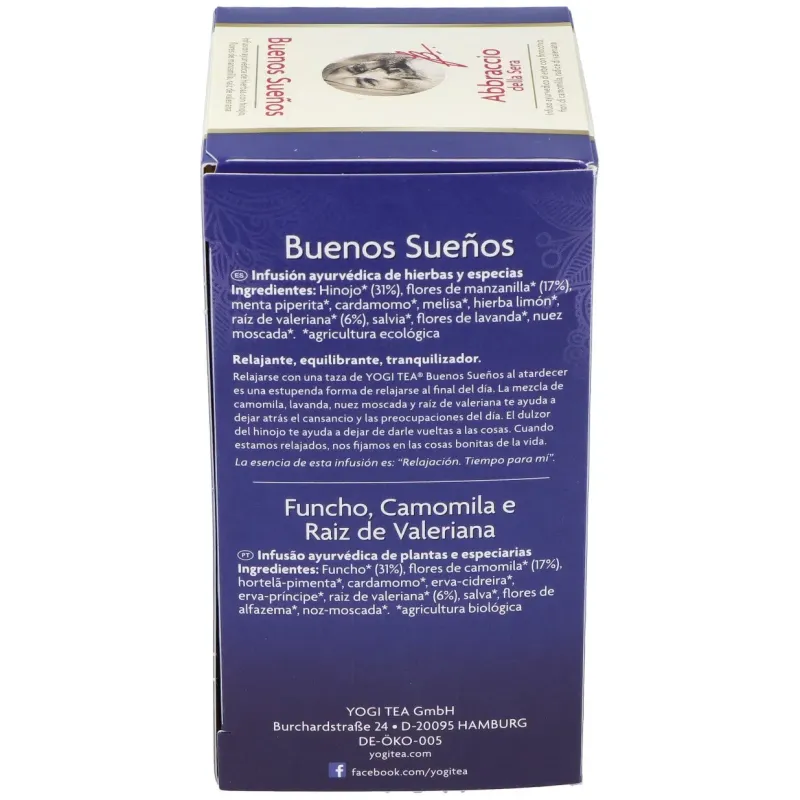 Yogi Tea Buenos Sueños | Farmacia Barata Yogi Tea Buenos Sueños | Farmacia Barata