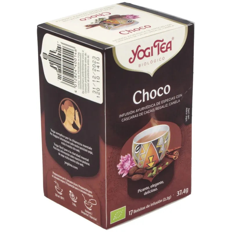 Yogi Tea Choco 17 sobres | Farmacia Barata Yogi Tea Choco 17 sobres | Farmacia Barata