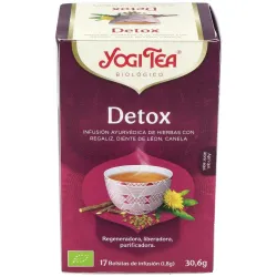 Yogi Tea Detox, 17 sobres bio