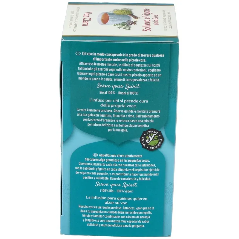Yogi Tea Voz Clara 17 sobres | Farmacia Barata Yogi Tea Voz Clara 17 sobres | Farmacia Barata