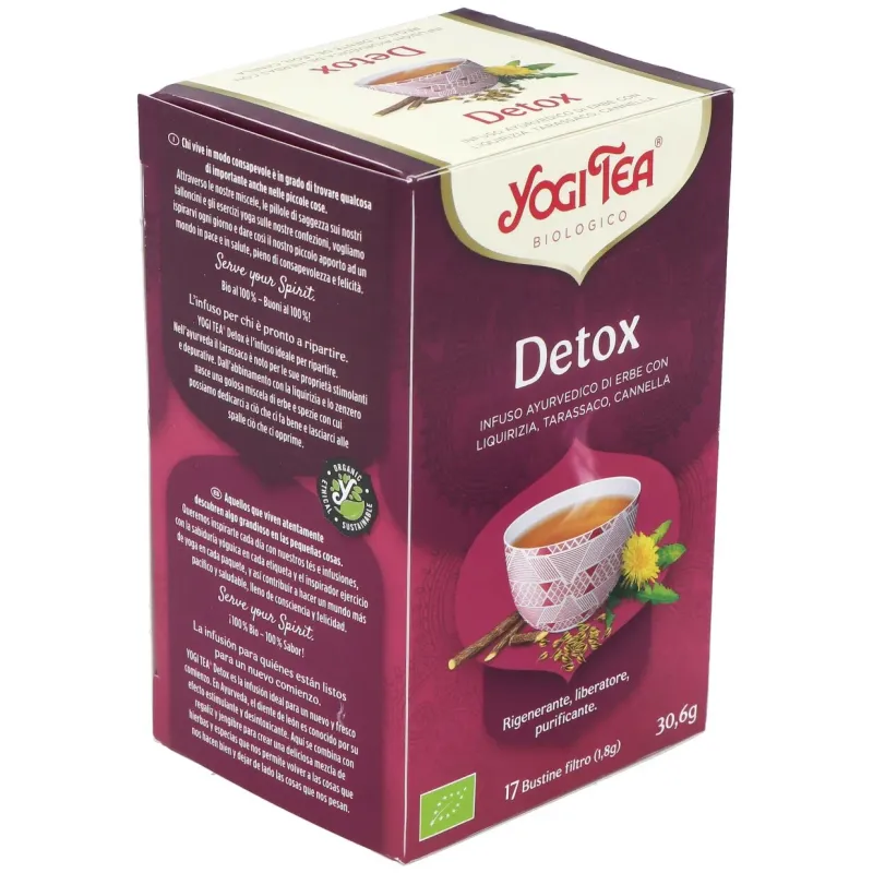 Yogi Tea Detox 17 sobres bio | Farmacia Barata Yogi Tea Detox 17 sobres bio | Farmacia Barata