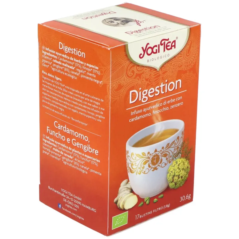 Yogi Tea Digestion 17 sobres | Farmacia Barata Yogi Tea Digestion 17 sobres | Farmacia Barata