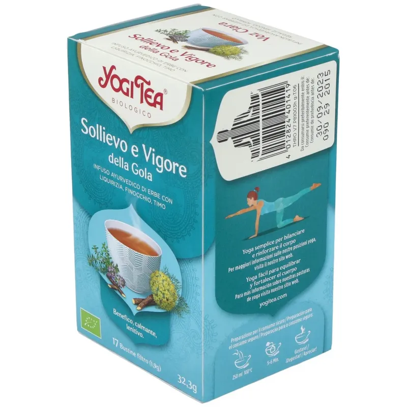 Yogi Tea Voz Clara 17 sobres | Farmacia Barata Yogi Tea Voz Clara 17 sobres | Farmacia Barata