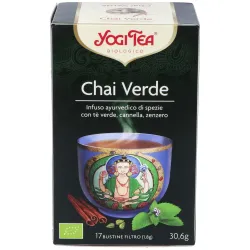 Yogi Tea Chai Verde 17 sobres | Farmacia Barata Yogi Tea Chai Verde 17 sobres | Farmacia Barata