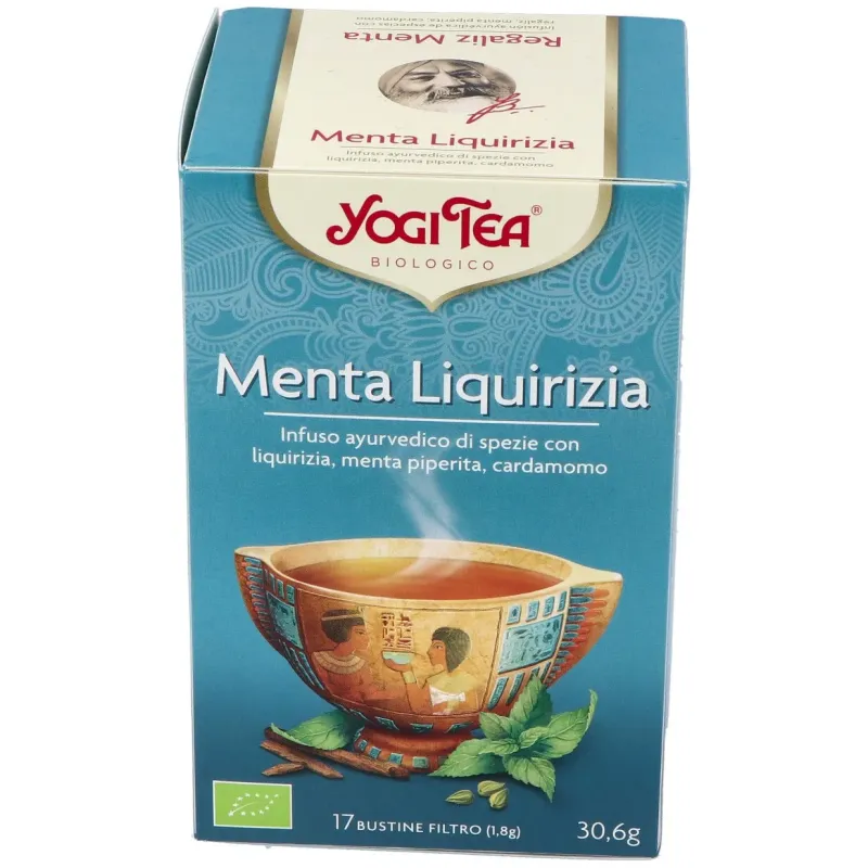 Yogi Tea Regaliz Menta 15 sobres Bio | Farmacia Barata Yogi Tea Regaliz Menta 15 sobres Bio | Farmacia Barata