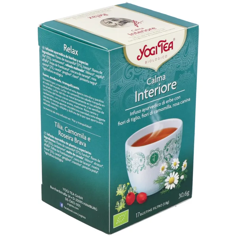 Yogi Tea Relajación 17 sobres Bio | Farmacia Barata Yogi Tea Relajación 17 sobres Bio | Farmacia Barata