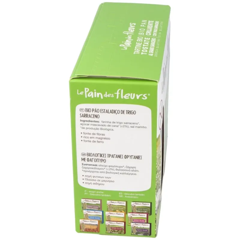 Pan de Fleurs Cracker Trigo Sarraceno 150g | Farmacia Barata