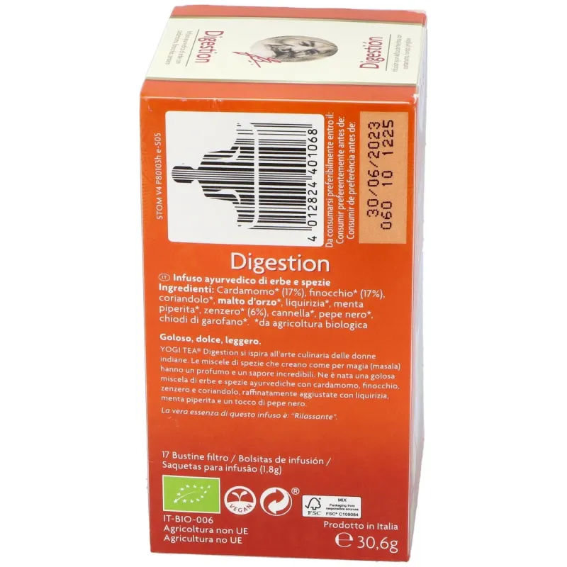 Yogi Tea Digestion 17 sobres | Farmacia Barata Yogi Tea Digestion 17 sobres | Farmacia Barata