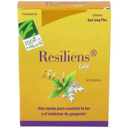 100% natural Resiliens Protec, 30 cápsulas