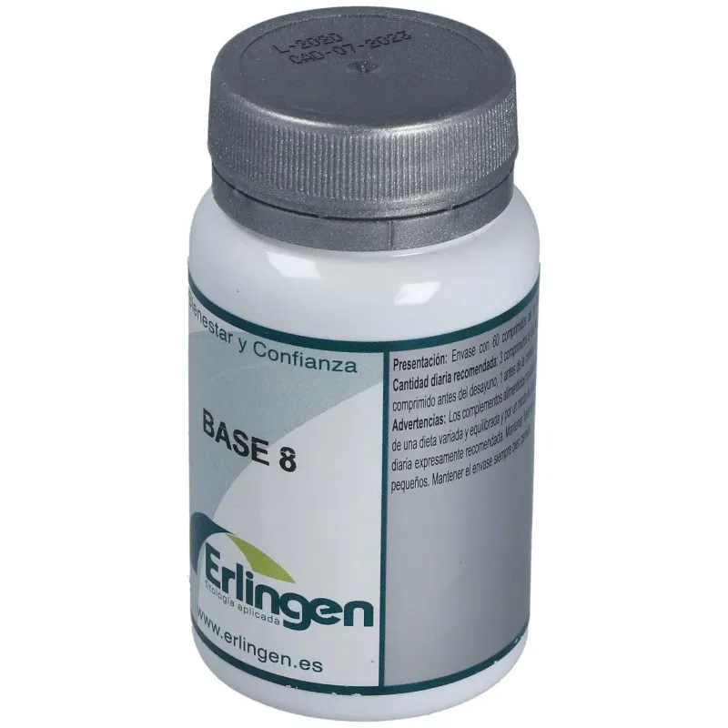 Erlingen Base 8 60 cápsulas | Farmacia Barata Erlingen Base 8 60 cápsulas | Farmacia Barata