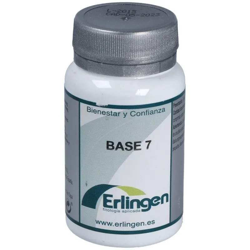 Erlingen Base 7, 60 cápsulas | Farmacia Barata