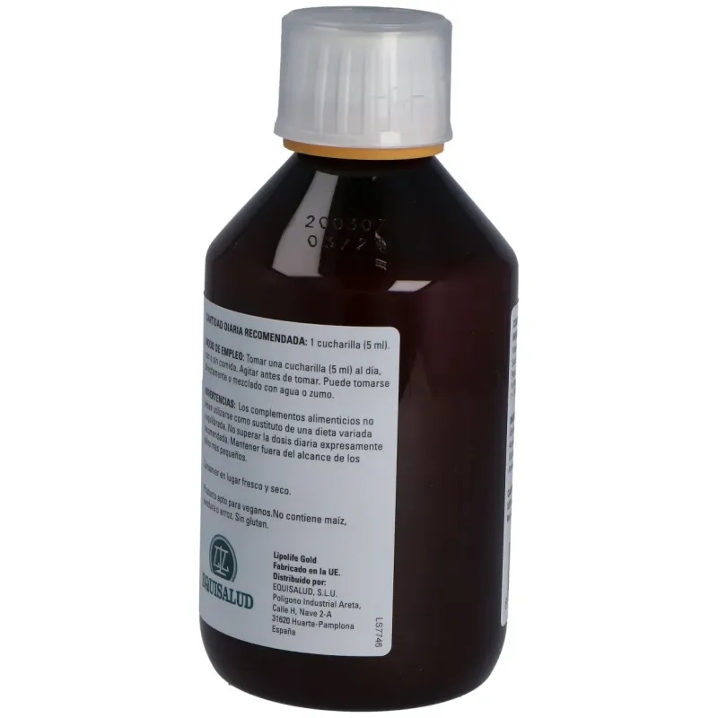 Lipolife Gold Vitamina C 250 ml | Farmacia Barata Lipolife Gold Vitamina C 250 ml | Farmacia Barata