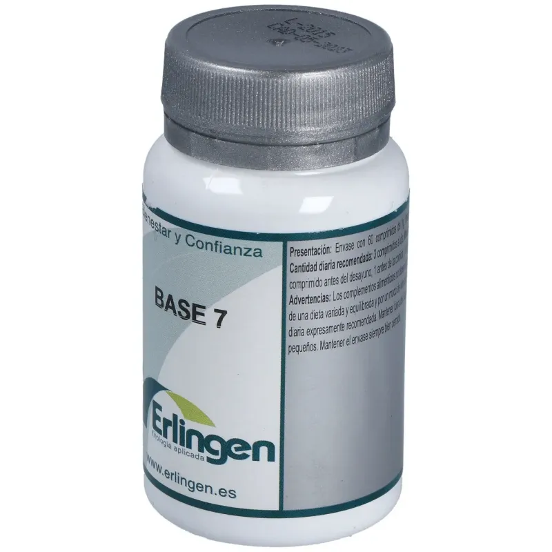 Erlingen Base 7, 60 cápsulas | Farmacia Barata